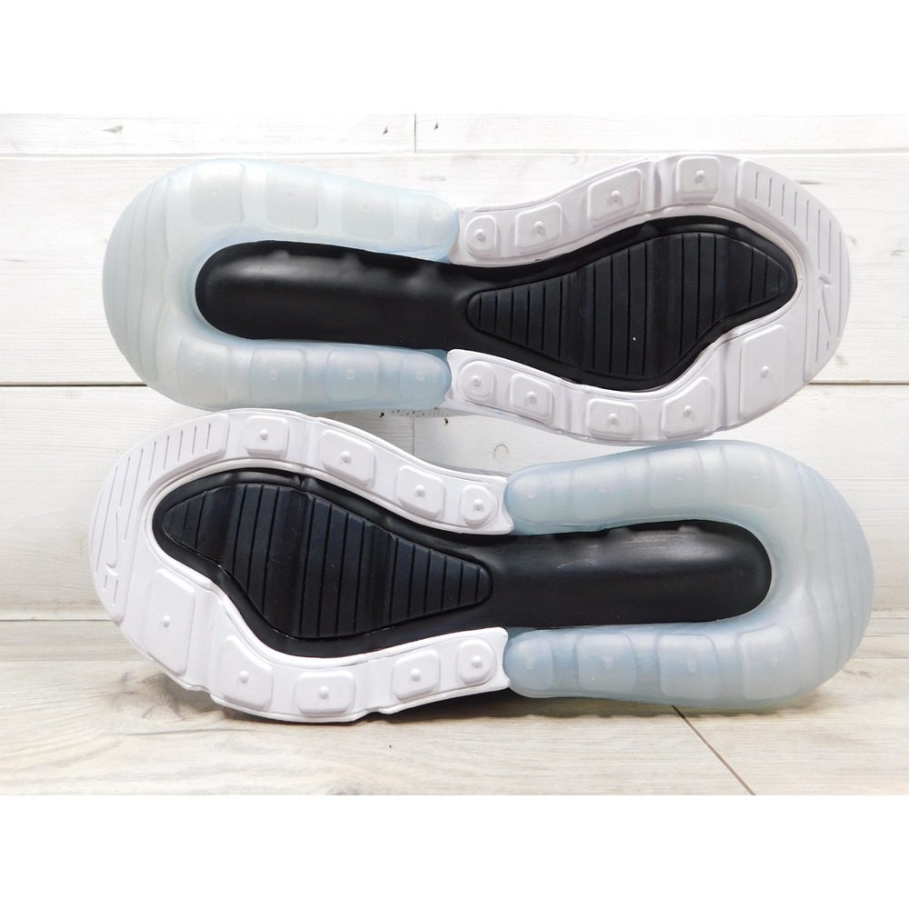 Nike Air Max 270 White Black Mens Size 7 US Running Shoes Sneakers AH8050-100 NI - Picture 9 of 11